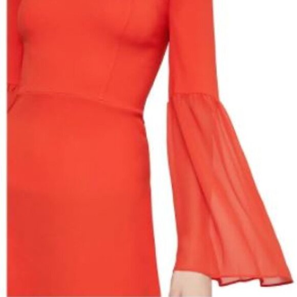 BCBG DRESS MAXAZRIA POPPY RED MINI NWT SIZE SMALL - Picture 3 of 14